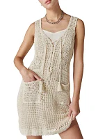 Women's Crochet Baja Tunic Dress