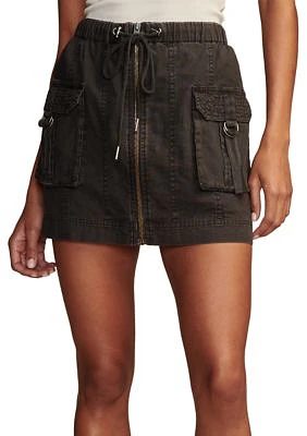 Women's Zip Front Utility Skirt