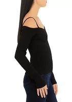 Women's Off the Shoulder Long Sleeve Top