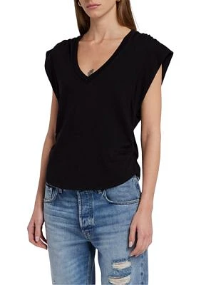 Women's Pleated Short Sleeve T-Shirt