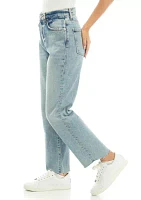 Women's Logan Stovepipe Jeans with Fringe Hem