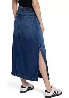 Women's Midi Denim Skirt