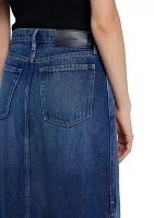 Women's Midi Denim Skirt