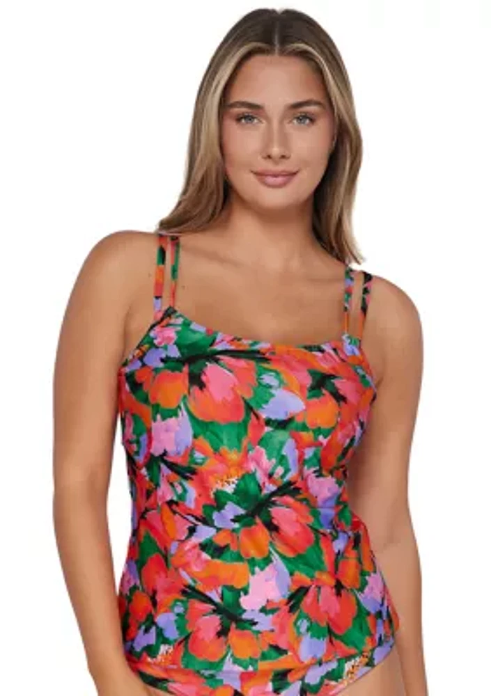 Hummingbird Cove D Cup Taylor Tankini Swim Top