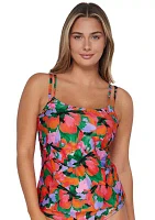 Hummingbird Cove D Cup Taylor Tankini Swim Top