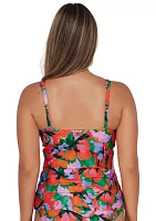 Hummingbird Cove D Cup Taylor Tankini Swim Top