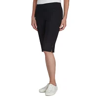 Solid Color Tech Stretch Skimmer with Elastic Waistband