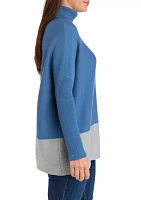 Women's Turtleneck Poncho