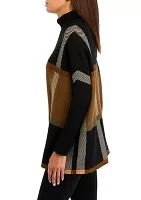 Women's Turtleneck Poncho