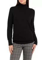 Women's Long Sleeve Turtleneck Sweater