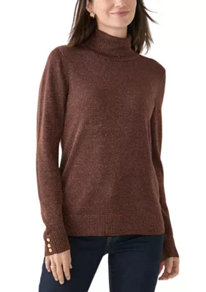 Women's Long Sleeve Turtleneck Sweater