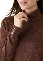 Women's Long Sleeve Turtleneck Sweater