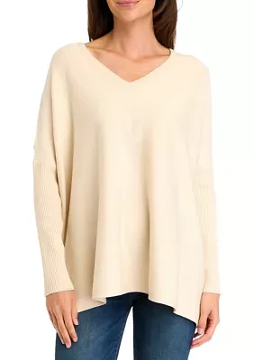 Women's V-Neck Poncho