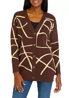 Women's Printed Cardigan