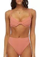 Full Coverage Underwire Bikini Swim Top