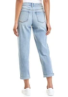 Women's Mid Rise Boyfriend Jeans