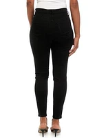 Women's Mid Rise Skinny Stretch Jeans