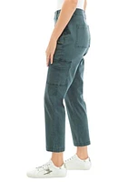 Women's Mid Rise Utility Ankle Pants