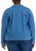 Plus Denim Jacket