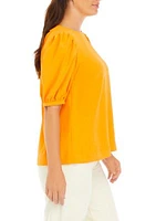 Women's Drapey Knot Back Top