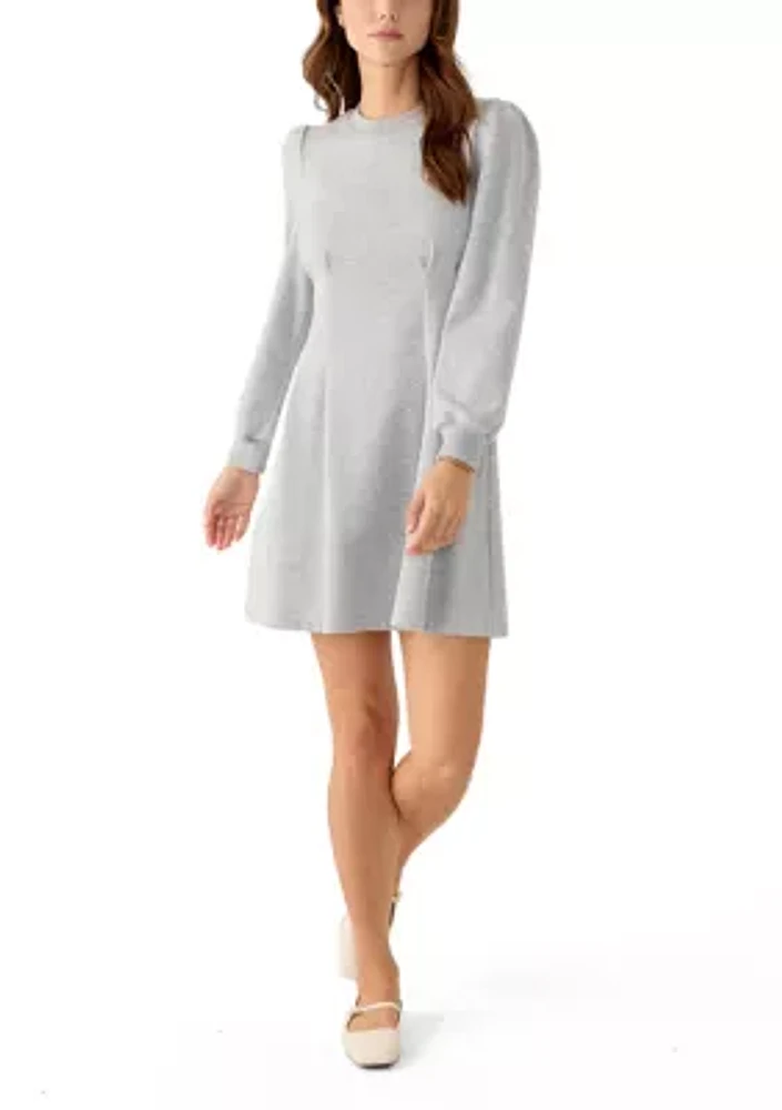 Women's Long Sleeve French Terry Dress