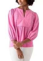 Women's Ric Rac Scallop Top
