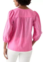 Women's Ric Rac Scallop Top