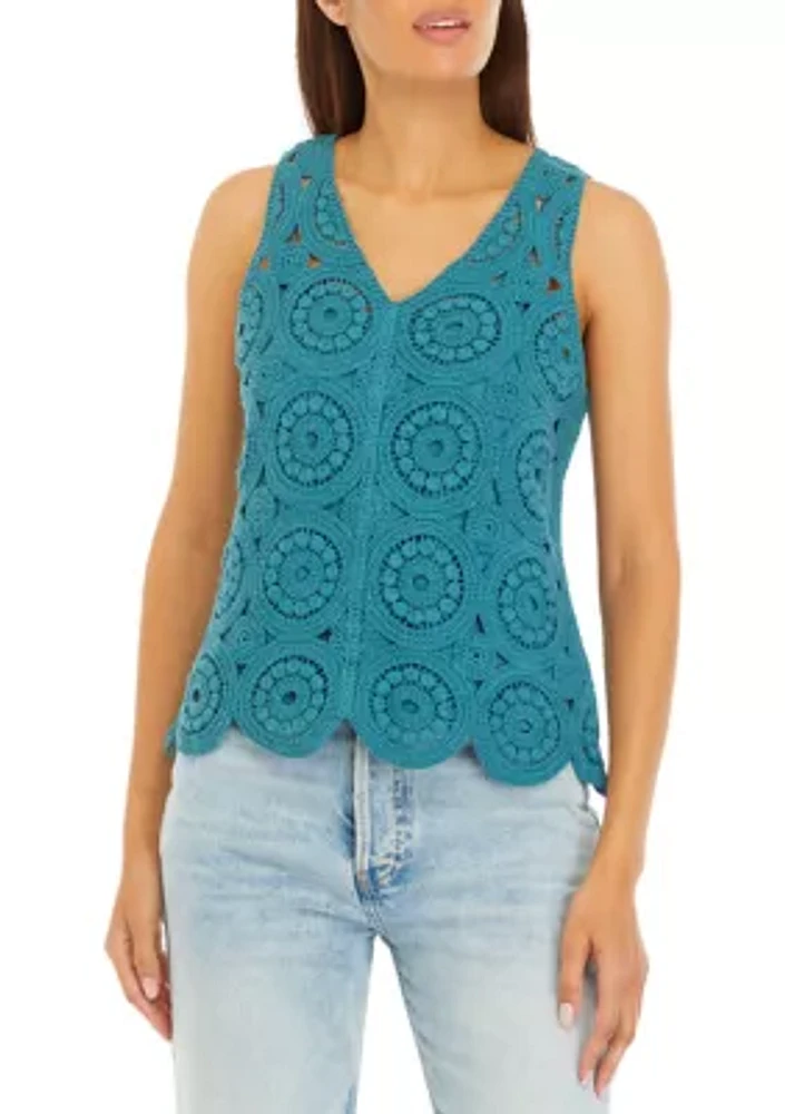 Petite Crochet Tank