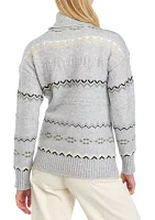 Women's Fair Isle Turtleneck Sweater