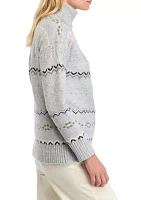 Women's Fair Isle Turtleneck Sweater