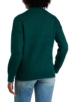 Women's Appliqué Knit Sweater