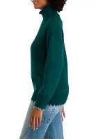 Women's Appliqué Knit Sweater