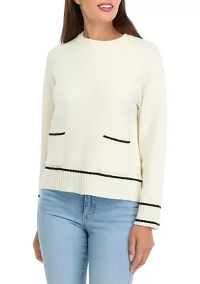 Women's Patch Pocket Sweater