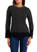 Women's Plaited Knit Sweater