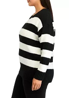 Plus Bold Striped Sweater