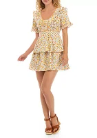 Women's Spring Sunrise Mini Dress