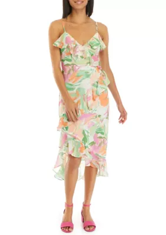 Women's Painterly Love Maxi Dress