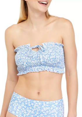 Seaside Breeze Strapless Bikini Swim Top