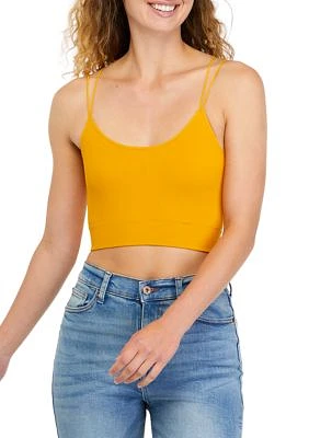 Double Strap Seamless Crop Top