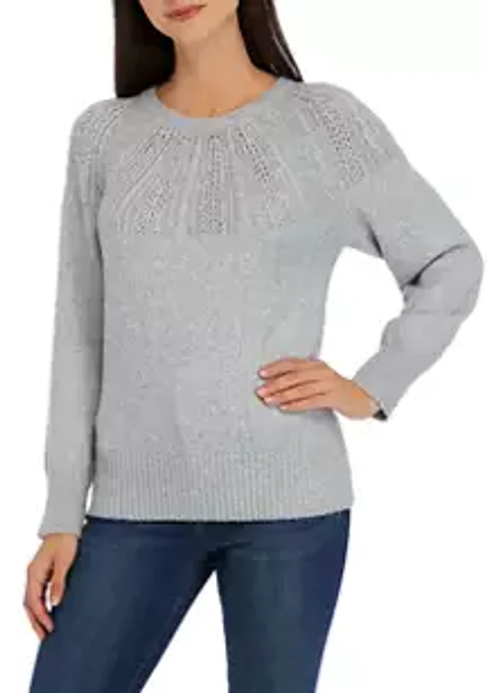 Chaps Women's Cable Knit Sweater