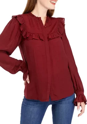 Women's Shadow Stripe Blouse