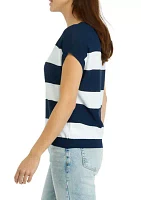 Women's Striped Knit Sweater