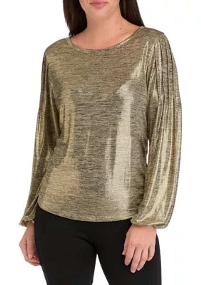 Women's Long Sleeve Shine Top