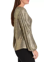 Women's Long Sleeve Shine Top