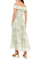 Women's Off the Shoulder Aubriella Maxi Dress