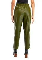 Women's Vegan Leather Pants