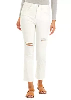 Women's Distressed Flare Jeans