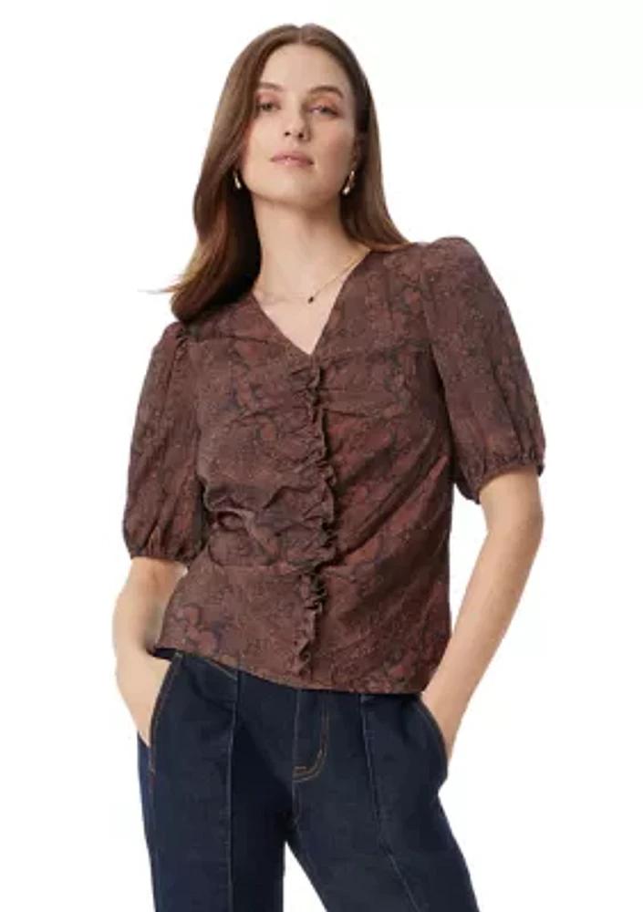 Women's Dakota Puff Sleeve Top