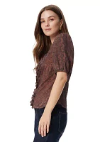 Women's Dakota Puff Sleeve Top