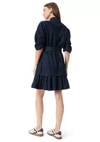 Women's Ferry Belted Tiered Mini Dress